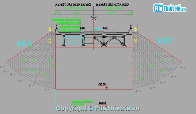 Bản vẽ dầm,Bản vẽ dầm T,dầm thép liên hợp,Bản vẽ cầu dầm